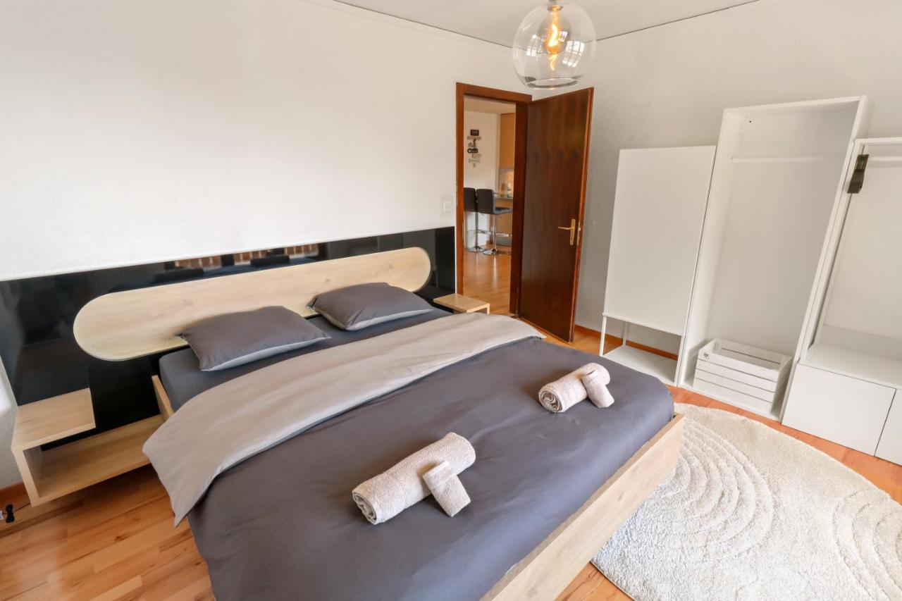Logement Chaleureux Au Coeur De La Station Crans-Montana Buitenkant foto